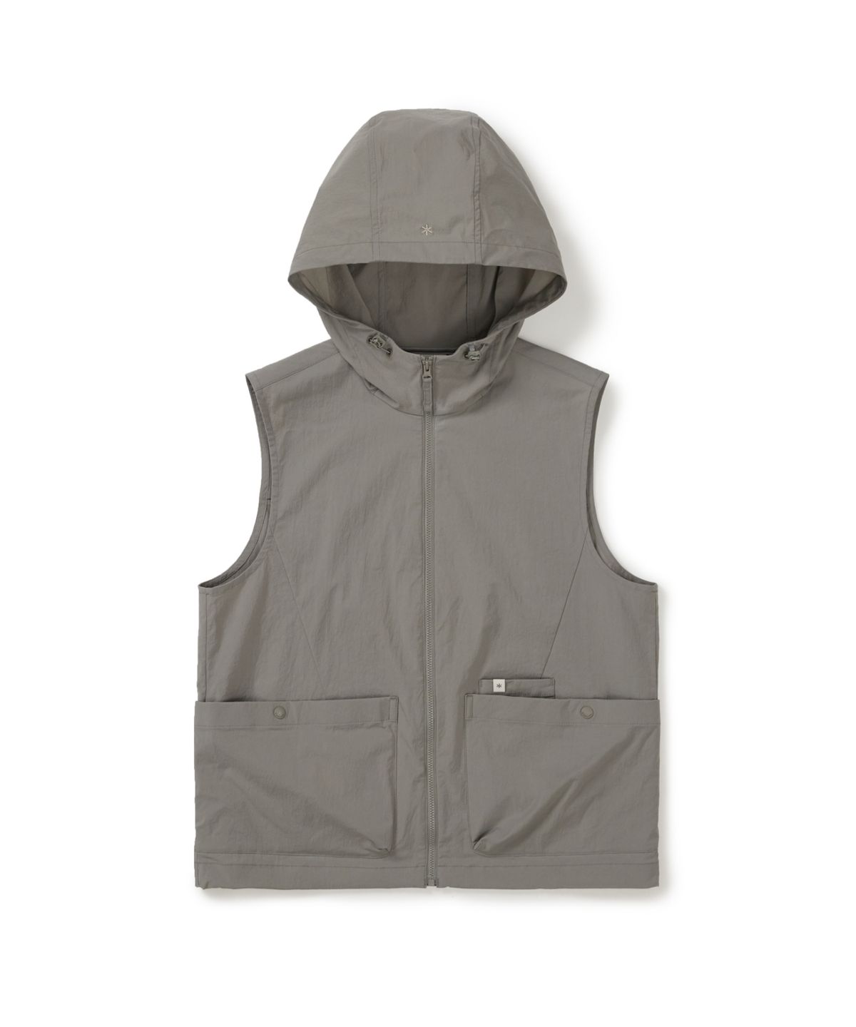 스노우피크 어패럴(SNOWPEAK APPAREL) 루트 여성 후드 베스트 (S26MWRVE65) Vintage Gray