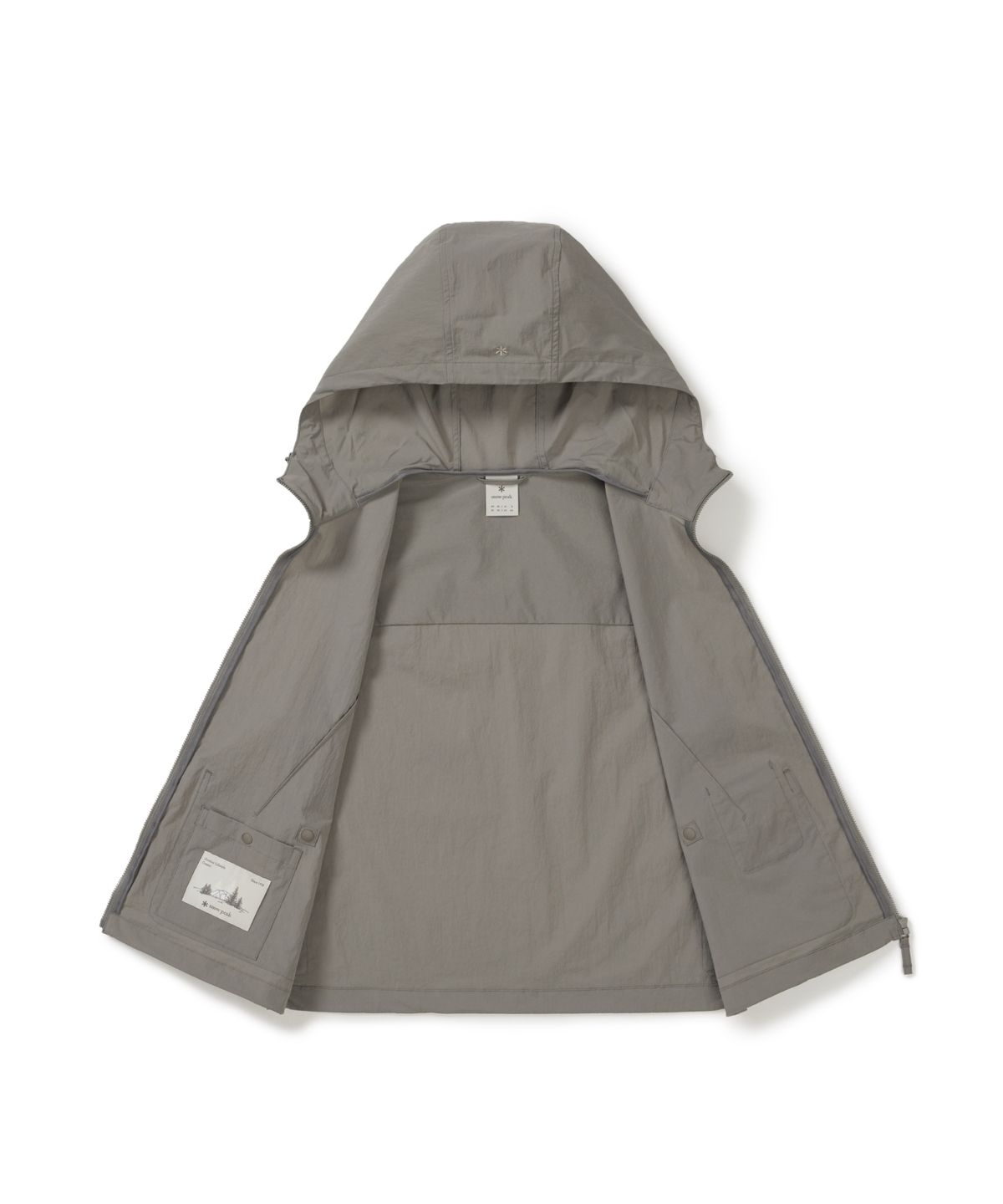 스노우피크 어패럴(SNOWPEAK APPAREL) 루트 여성 후드 베스트 (S26MWRVE65) Vintage Gray