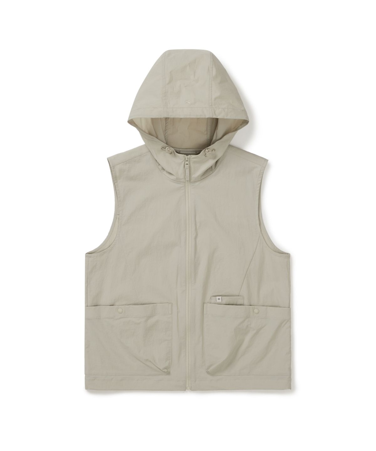스노우피크 어패럴(SNOWPEAK APPAREL) 루트 여성 후드 베스트 (S26MWRVE65) Light Beige