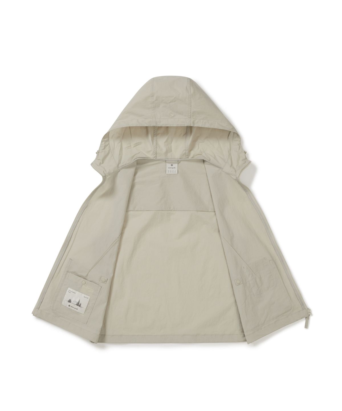 스노우피크 어패럴(SNOWPEAK APPAREL) 루트 여성 후드 베스트 (S26MWRVE65) Light Beige