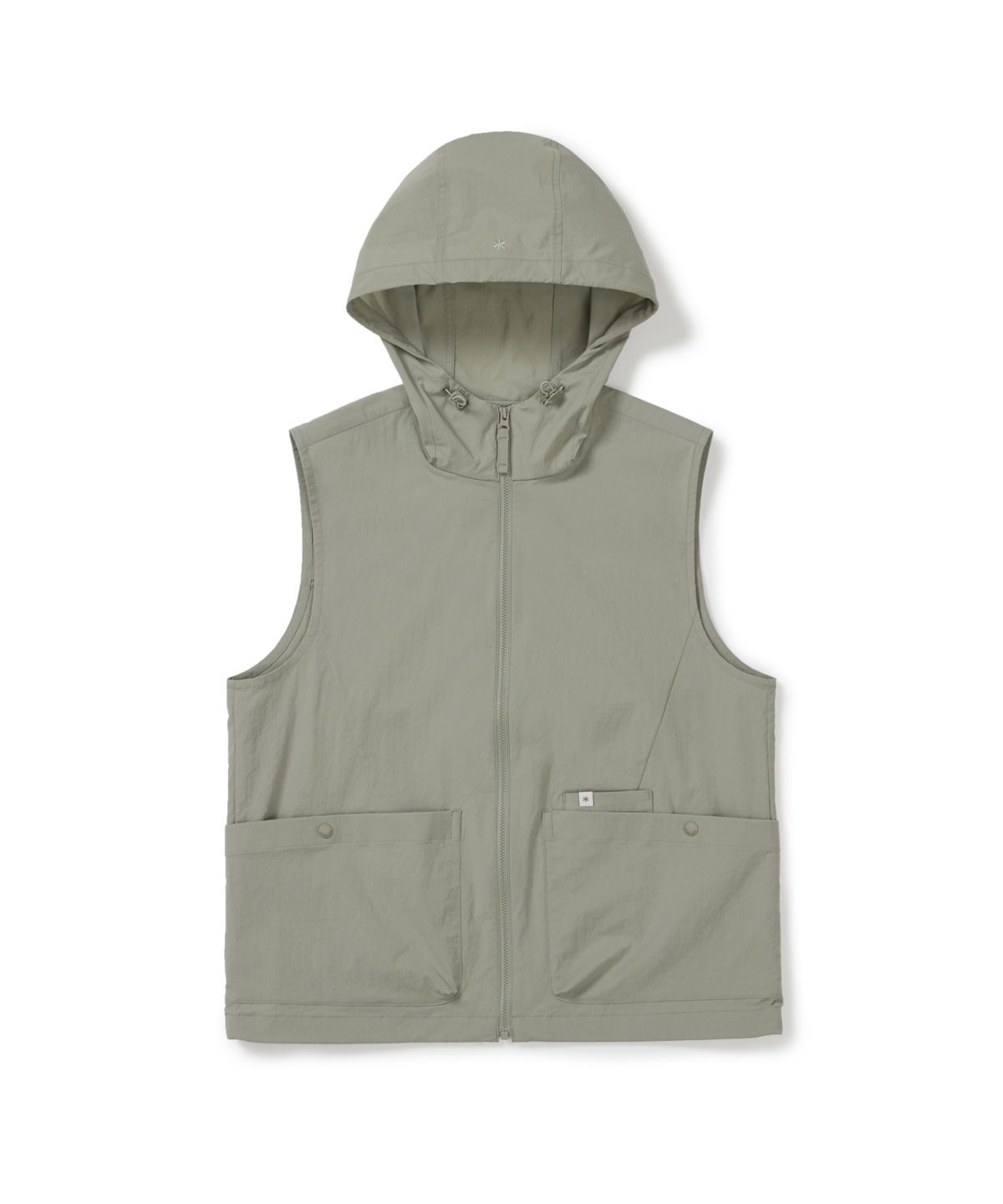 스노우피크 어패럴(SNOWPEAK APPAREL) 루트 여성 후드 베스트 (S26MWRVE65) Khaki Gray