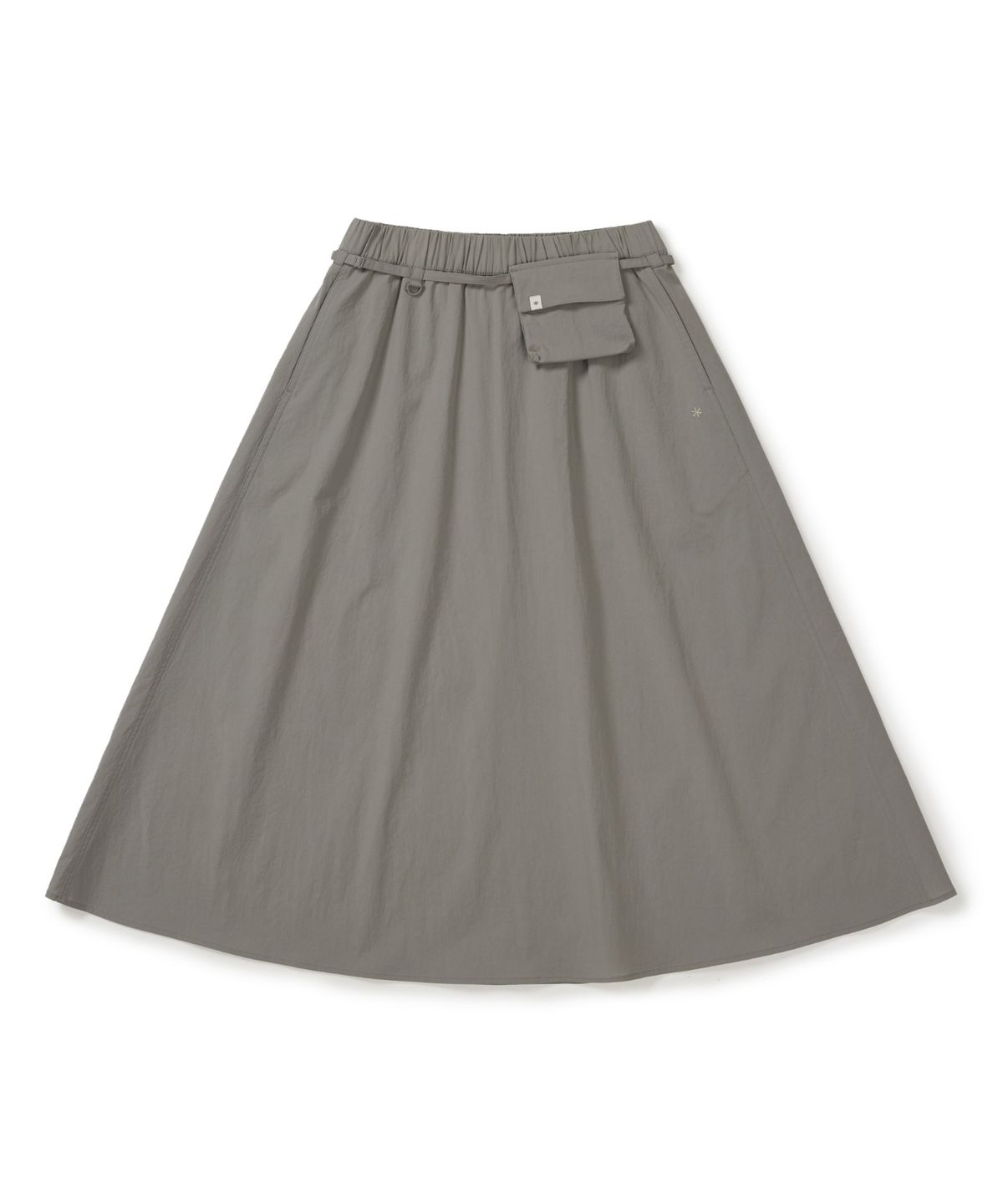 스노우피크 어패럴(SNOWPEAK APPAREL) 루트 플레어 롱스커트 (S26MWRSK61) Vintage Gray