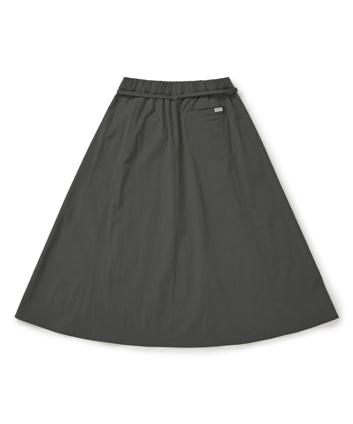 스노우피크 어패럴(SNOWPEAK APPAREL) 루트 플레어 롱스커트 (S26MWRSK61) Rustic Khaki
