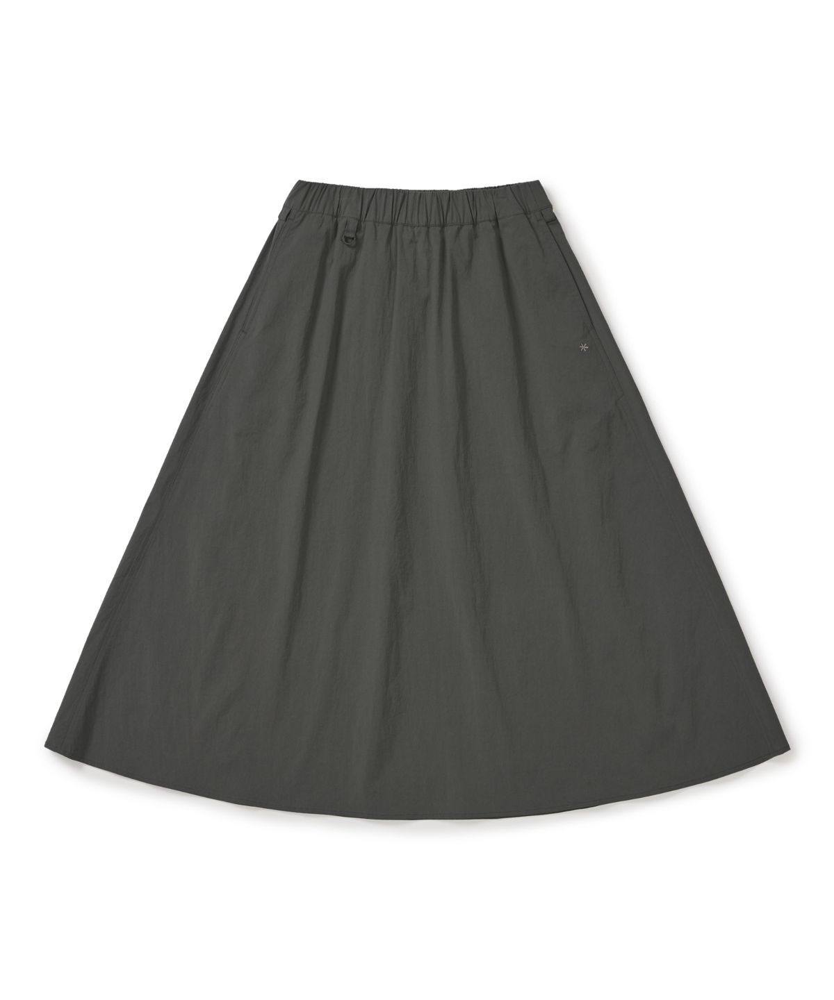 스노우피크 어패럴(SNOWPEAK APPAREL) 루트 플레어 롱스커트 (S26MWRSK61) Rustic Khaki