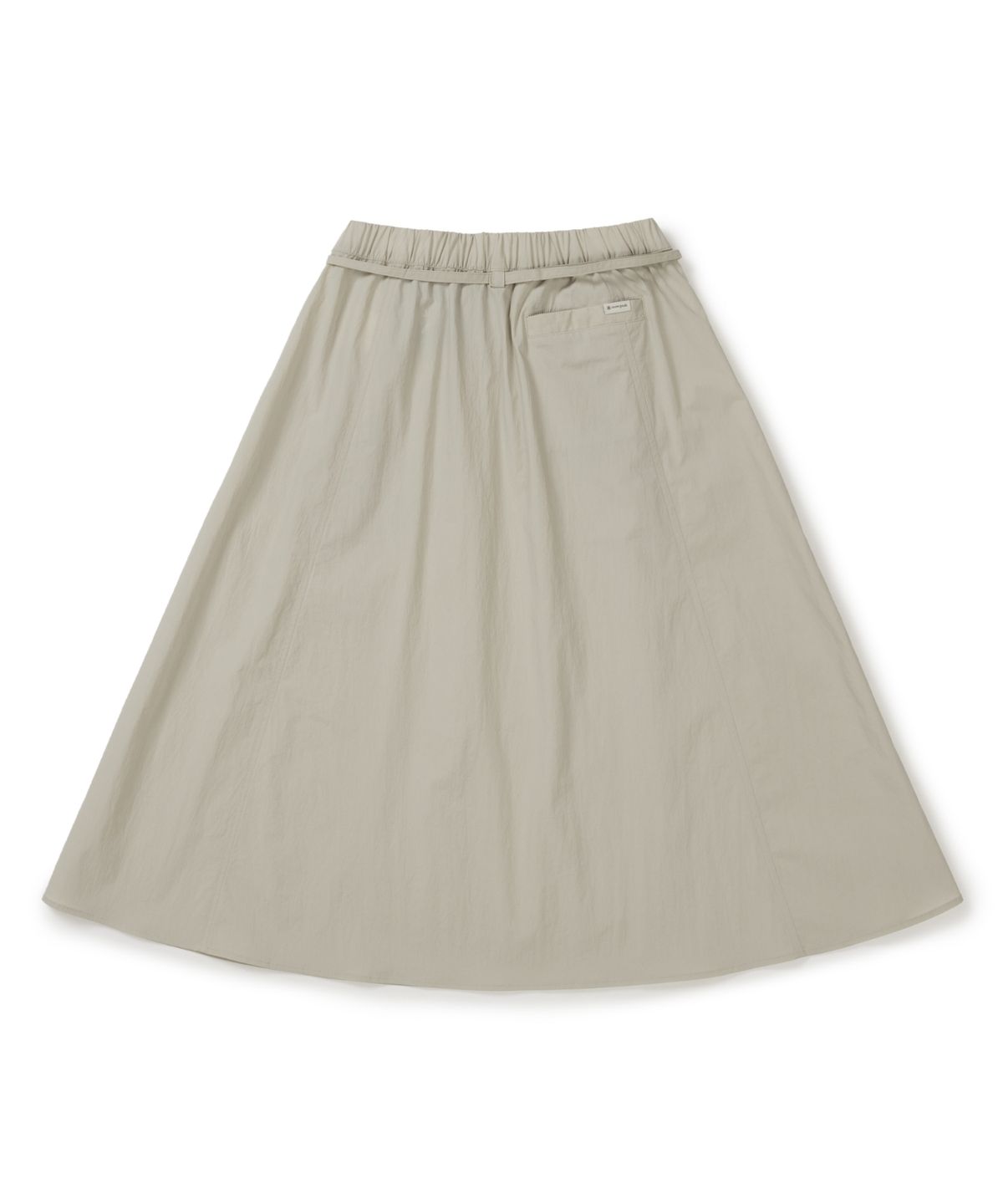 스노우피크 어패럴(SNOWPEAK APPAREL) 루트 플레어 롱스커트 (S26MWRSK61) Light Beige