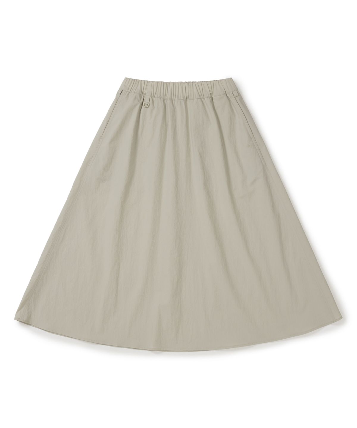 스노우피크 어패럴(SNOWPEAK APPAREL) 루트 플레어 롱스커트 (S26MWRSK61) Light Beige