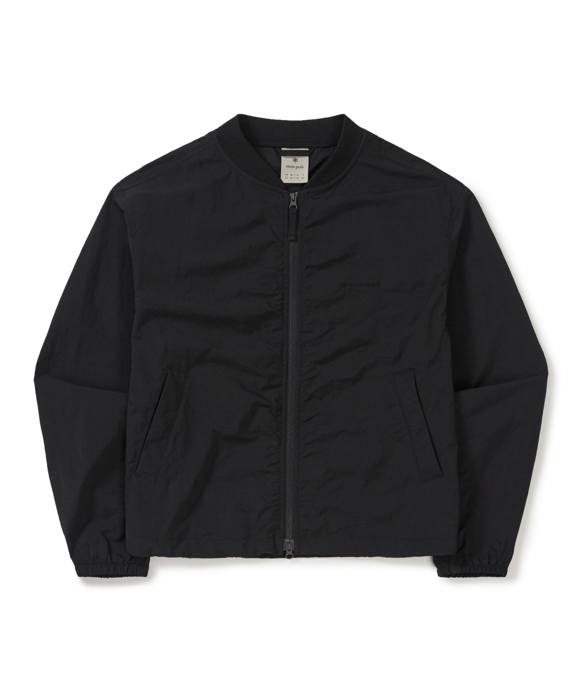 스노우피크 어패럴(SNOWPEAK APPAREL) 경량 타슬란 여성 봄버 자켓 (S26MWLWB55) Black