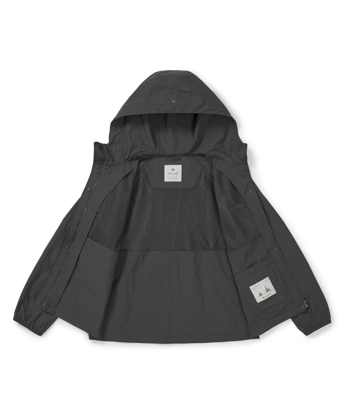 스노우피크 어패럴(SNOWPEAK APPAREL) 경량 타슬란 여성 바람막이 (S26MWLWB53) Rustic Khaki