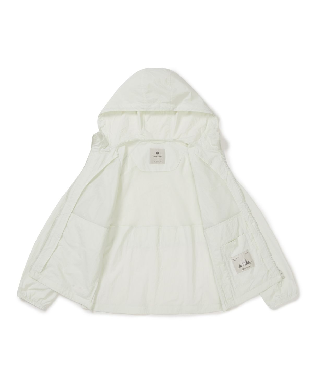 스노우피크 어패럴(SNOWPEAK APPAREL) 경량 타슬란 여성 바람막이 (S26MWLWB53) Lime Mint