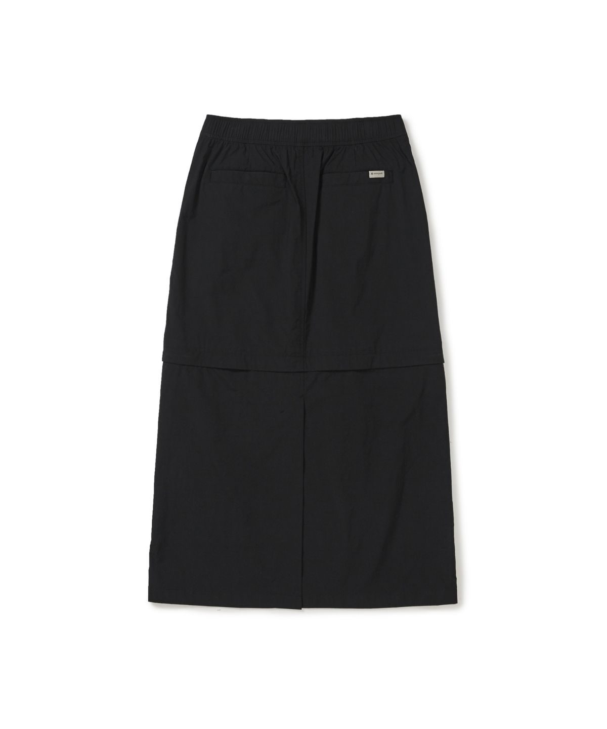 스노우피크 어패럴(SNOWPEAK APPAREL) 경량 타슬란 디테쳐블 스커트 (S26MWLSK55) Black