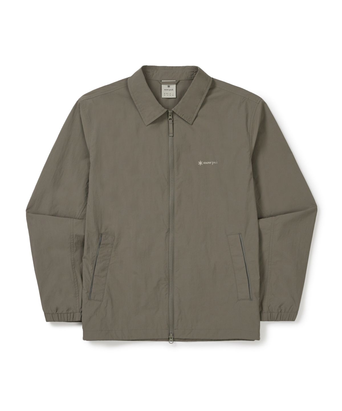 스노우피크 어패럴(SNOWPEAK APPAREL) 경량 타슬란 카라형 자켓 (S26MMLWB52) Khaki