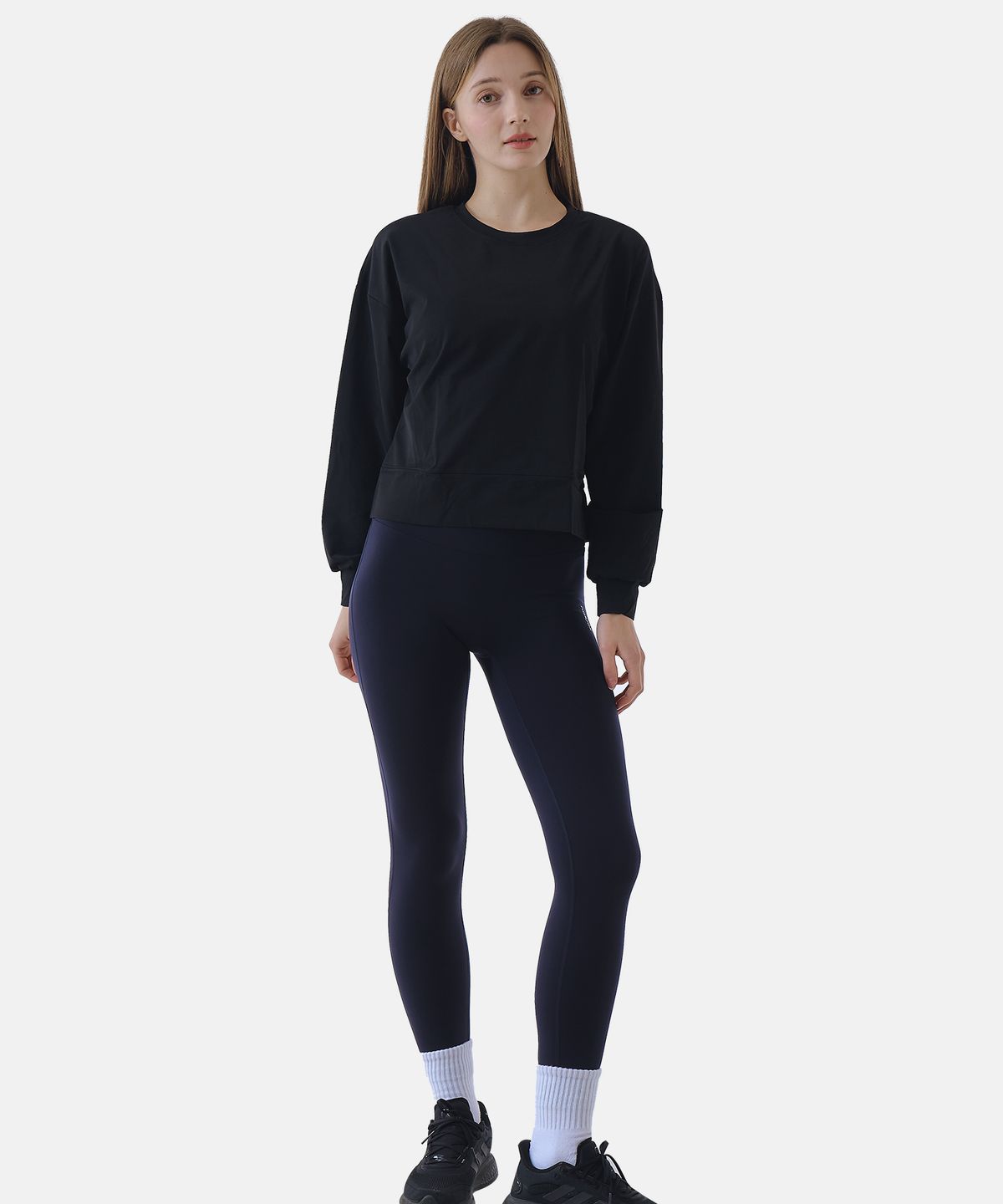 녹족(NOKJOK) [액티브] 요가복 지아 9부 레깅스