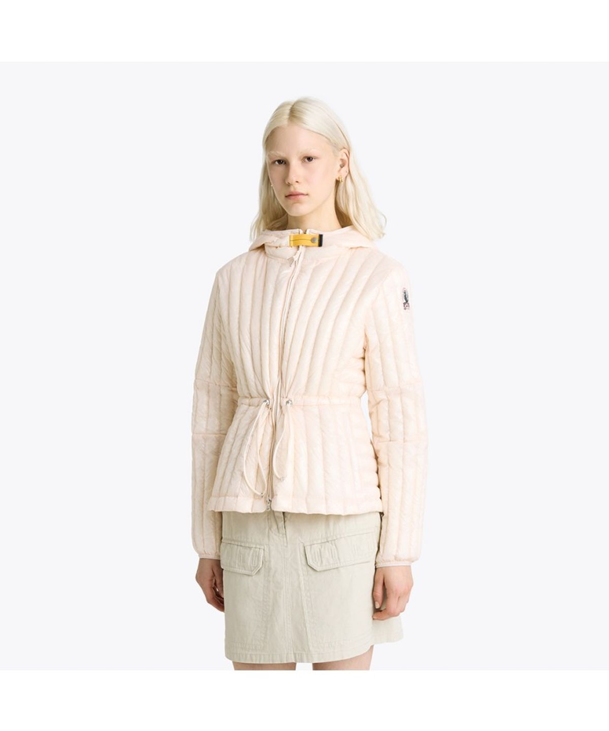 파라점퍼스(PARA JUMPERS) 여성 초경량 다운 재킷 쿠온-Blush White (26SMPWPUIP33PJ0281)