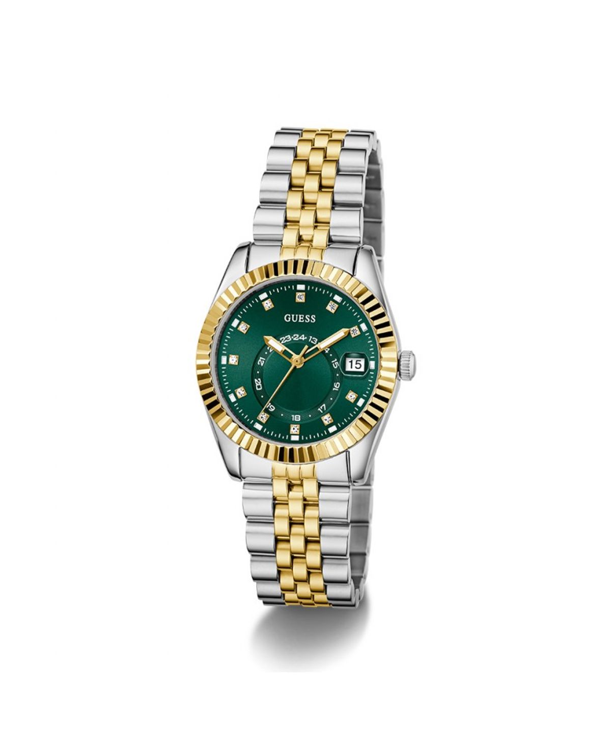 게스 시계(GUESS WATCH) 실버 골드 제이다 (GW0936L3) 여성시계
