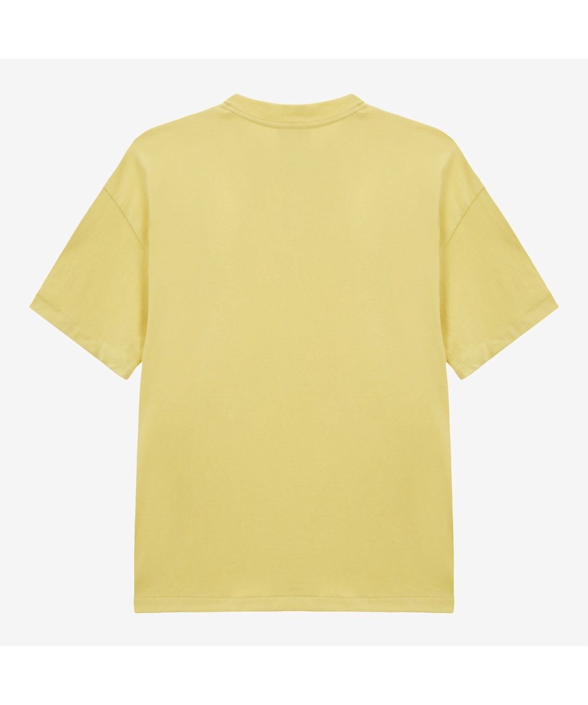 노스페이스(THE NORTH FACE) NT7US29D 남성 TNF 레드박스 반팔 티 EGG YELLOW