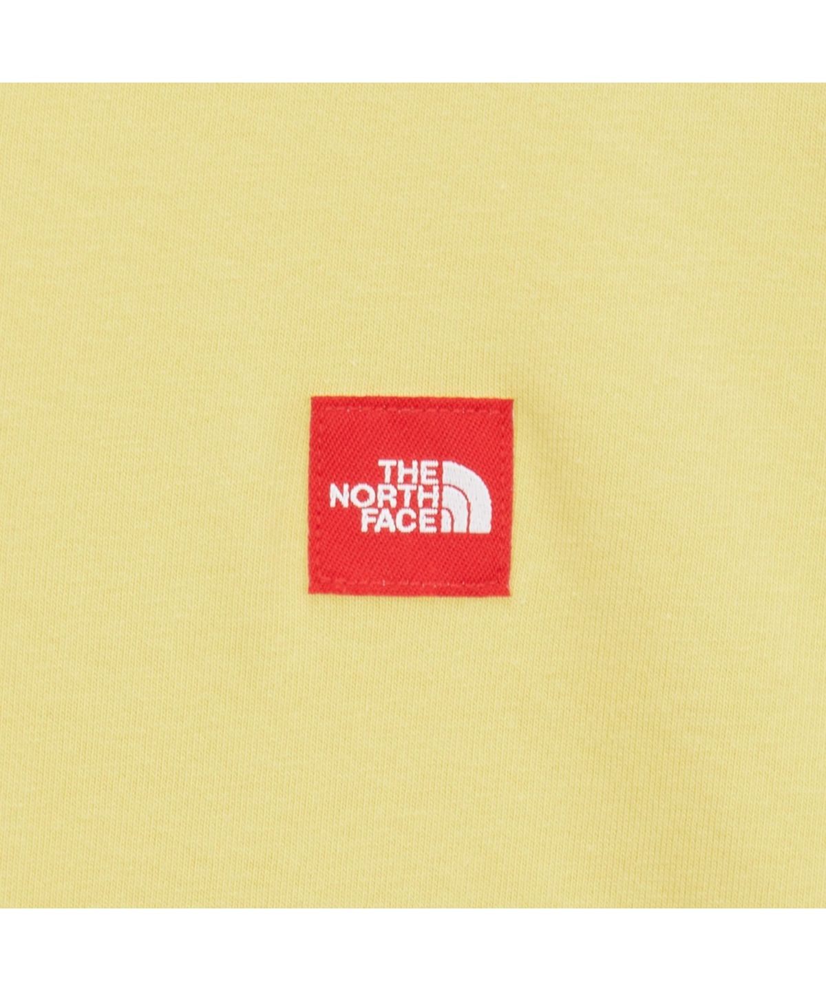 노스페이스(THE NORTH FACE) NT7US29D 남성 TNF 레드박스 반팔 티 EGG YELLOW