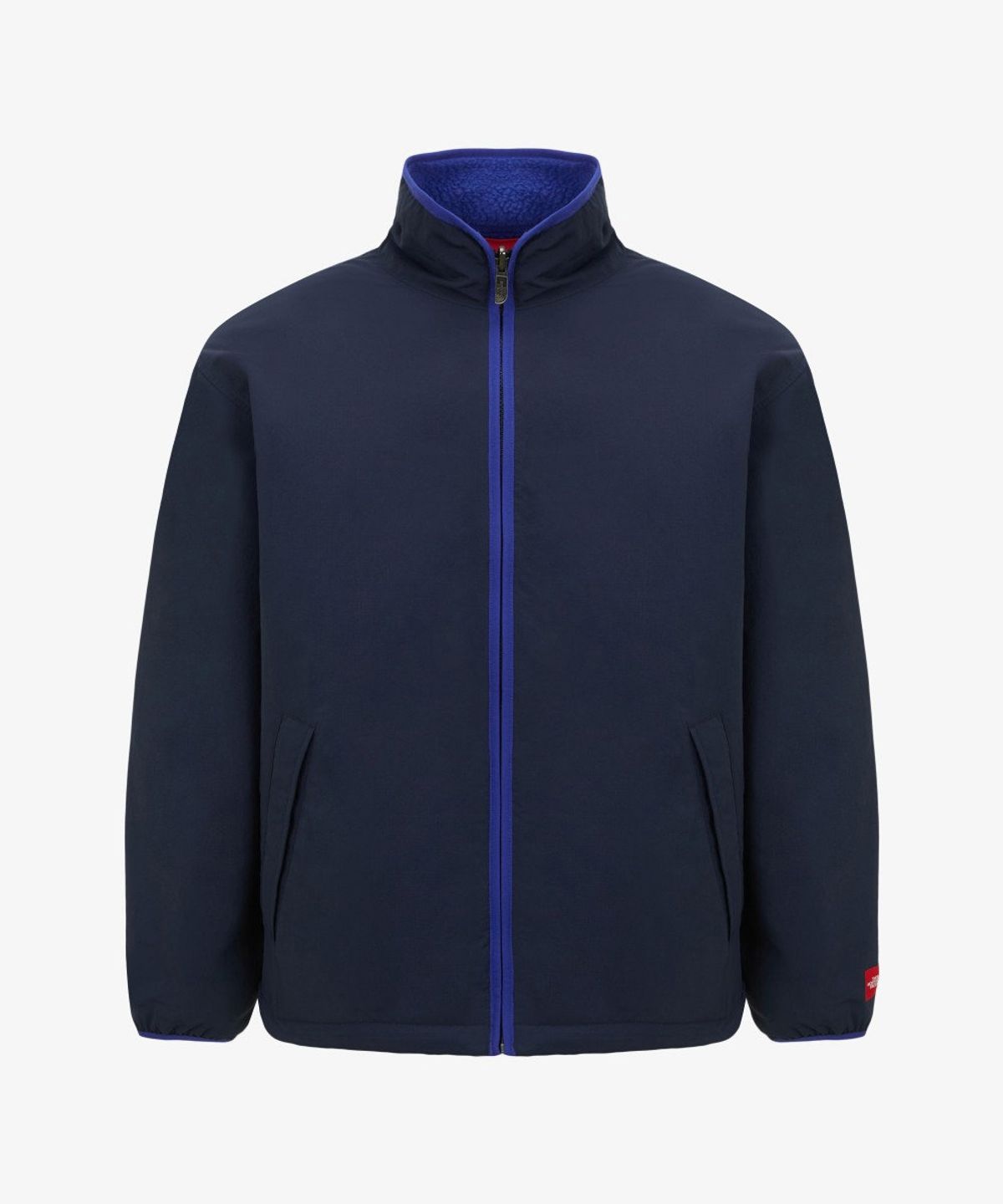 노스페이스(THE NORTH FACE) NJ4FS29B 남성 TNF 레드박스 리버시블 플리스 자켓 DARK_NAVY