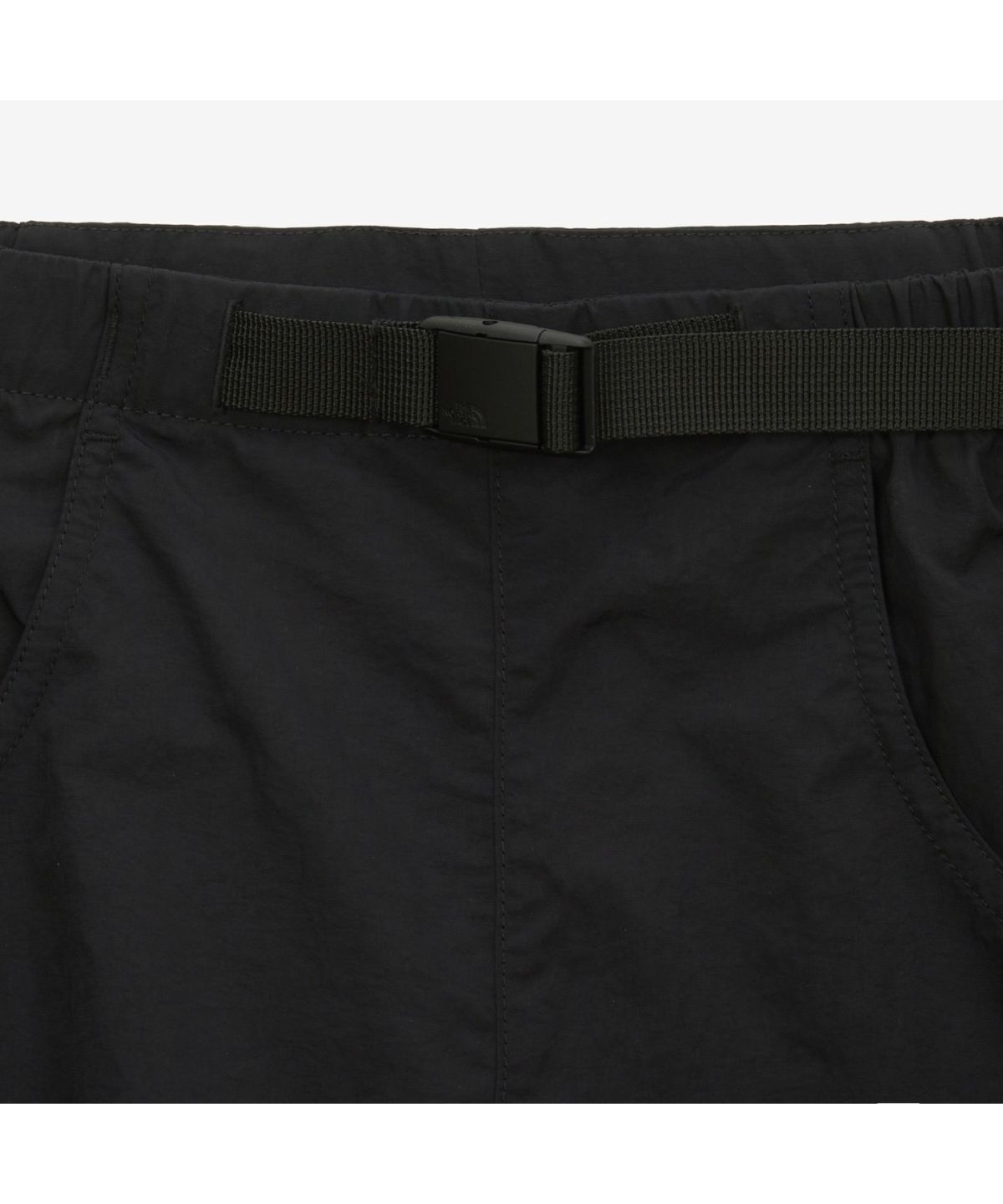 노스페이스(THE NORTH FACE) NS6NS28A 남성 TNF 레드박스 나일론 벨티드 쇼츠 BLACK