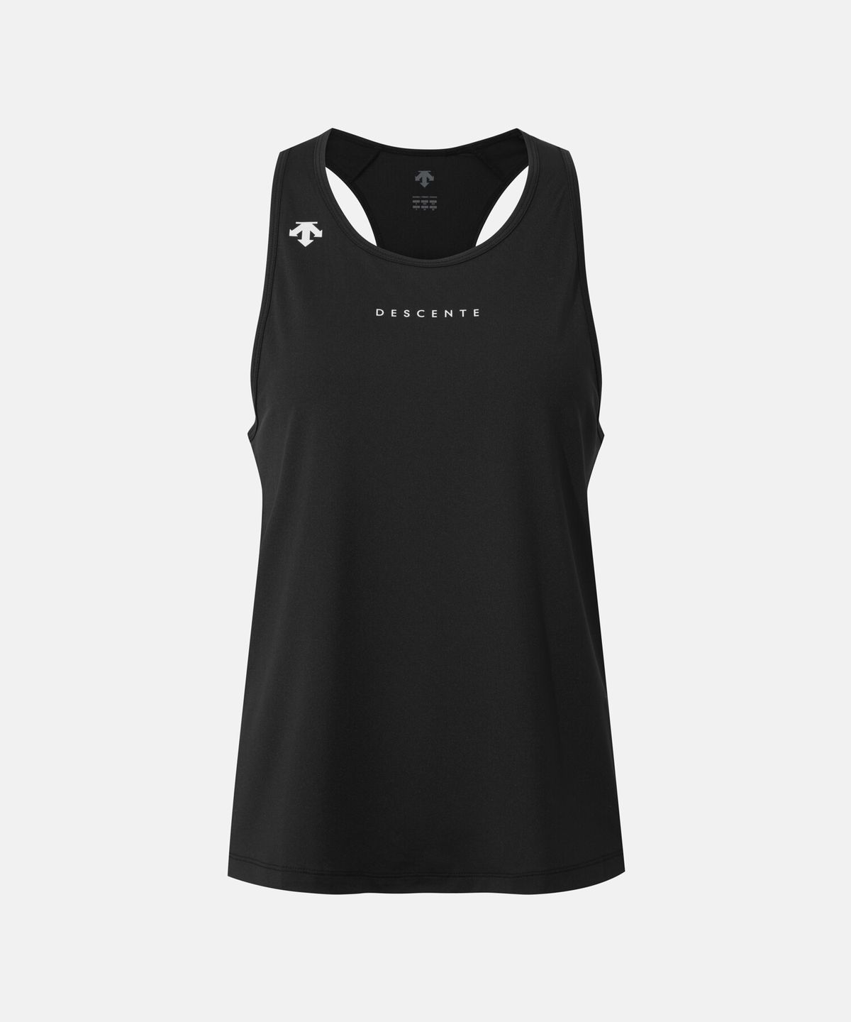 데상트(DESCENTE) 우먼스 러닝 슬리브리스 블랙 SR122RST31