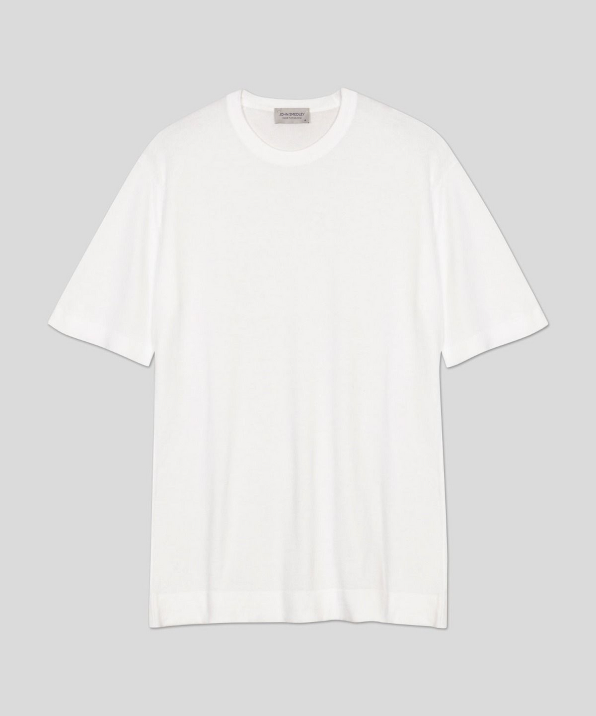 존 스메들리(JOHN SMEDLEY) LORCA Sea Island Cotton Round T-Shirt Core 10 Colors