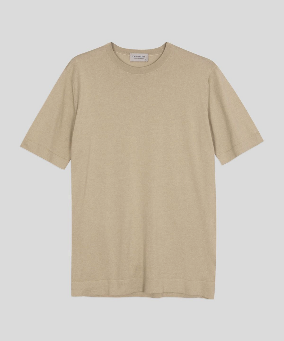 존 스메들리(JOHN SMEDLEY) LORCA Sea Island Cotton Round T-Shirt Core 10 Colors