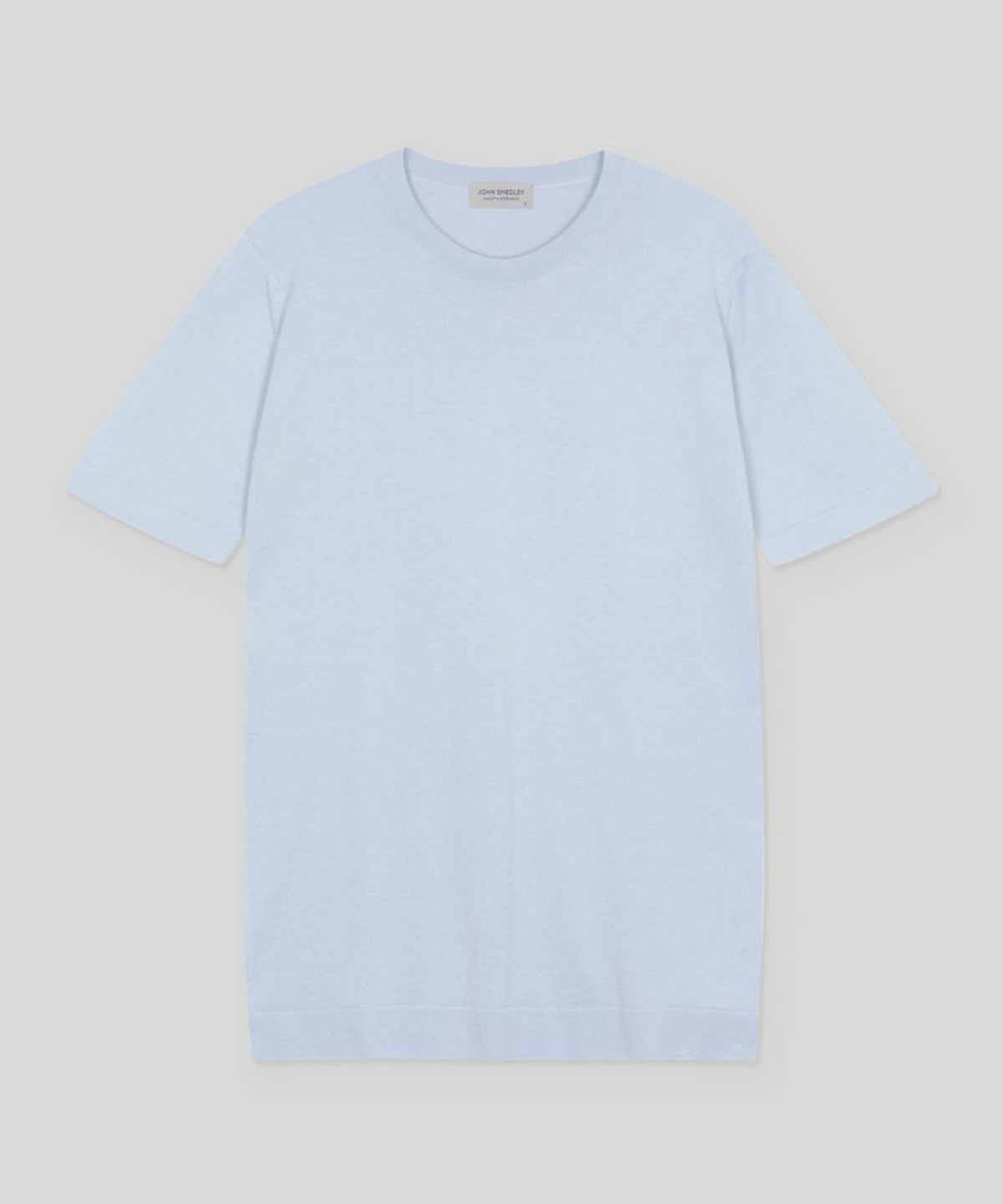 존 스메들리(JOHN SMEDLEY) LORCA Sea Island Cotton Round T-Shirt Seasonal 11 Colors