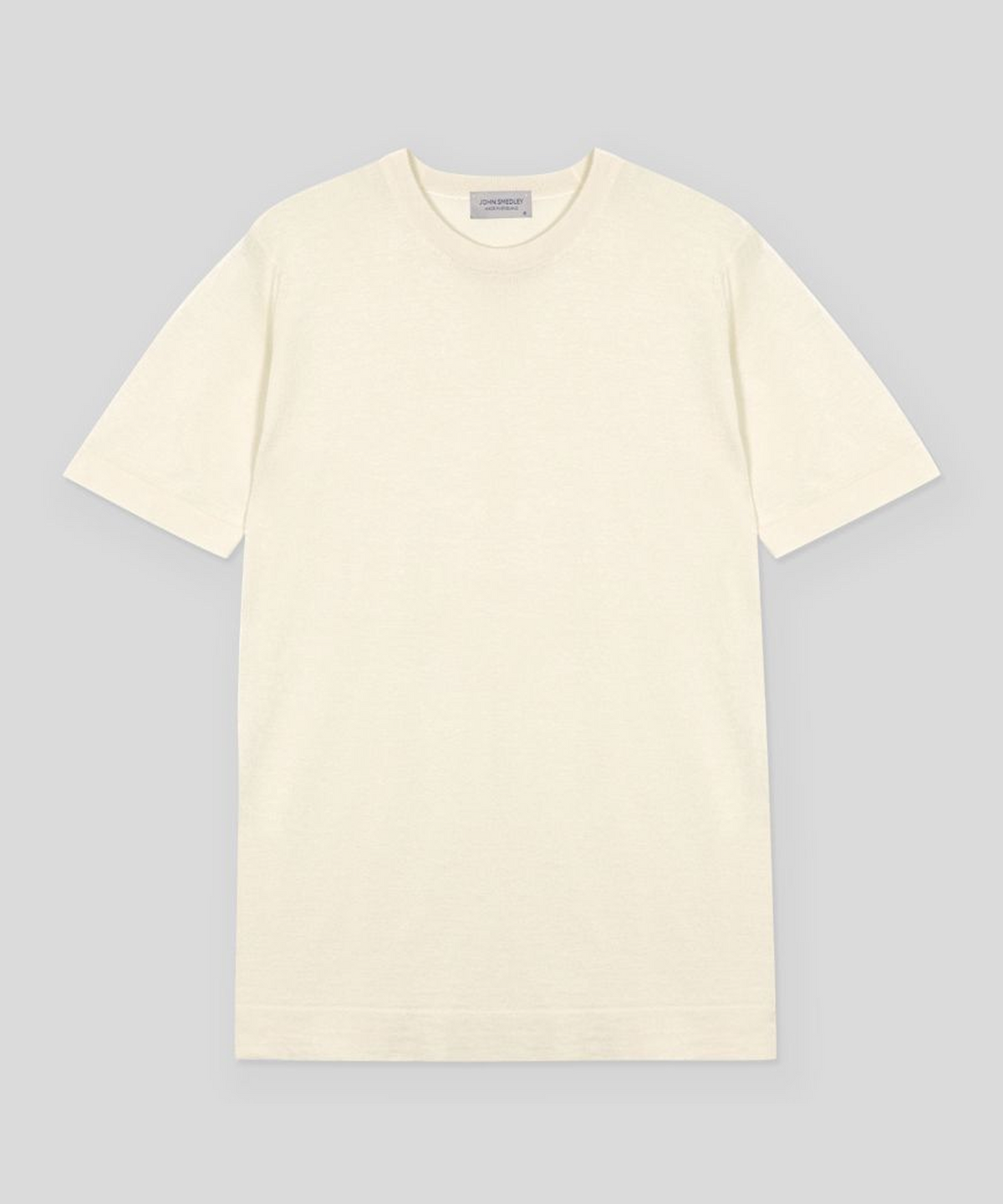 존 스메들리(JOHN SMEDLEY) LORCA Sea Island Cotton Round T-Shirt Seasonal 11 Colors