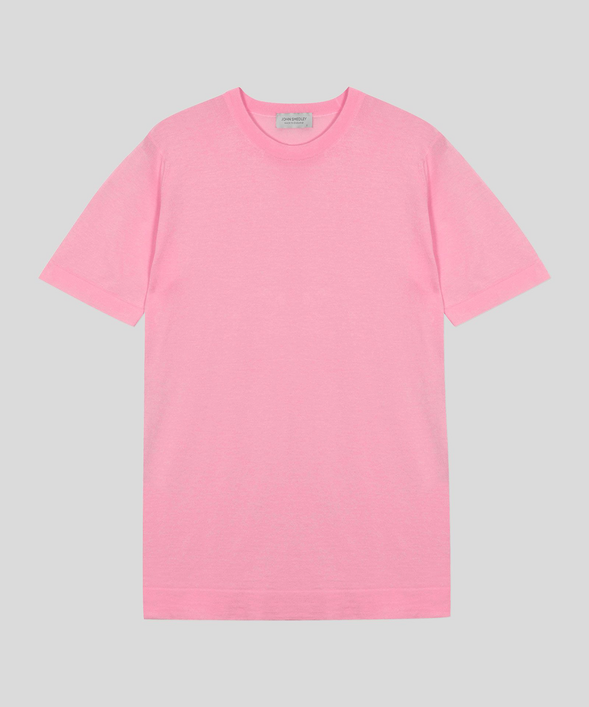 존 스메들리(JOHN SMEDLEY) LORCA Sea Island Cotton Round T-Shirt Seasonal 11 Colors