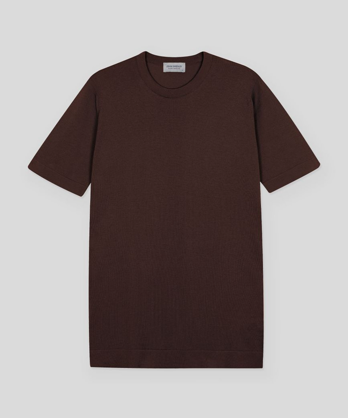 존 스메들리(JOHN SMEDLEY) LORCA Sea Island Cotton Round T-Shirt Seasonal 11 Colors