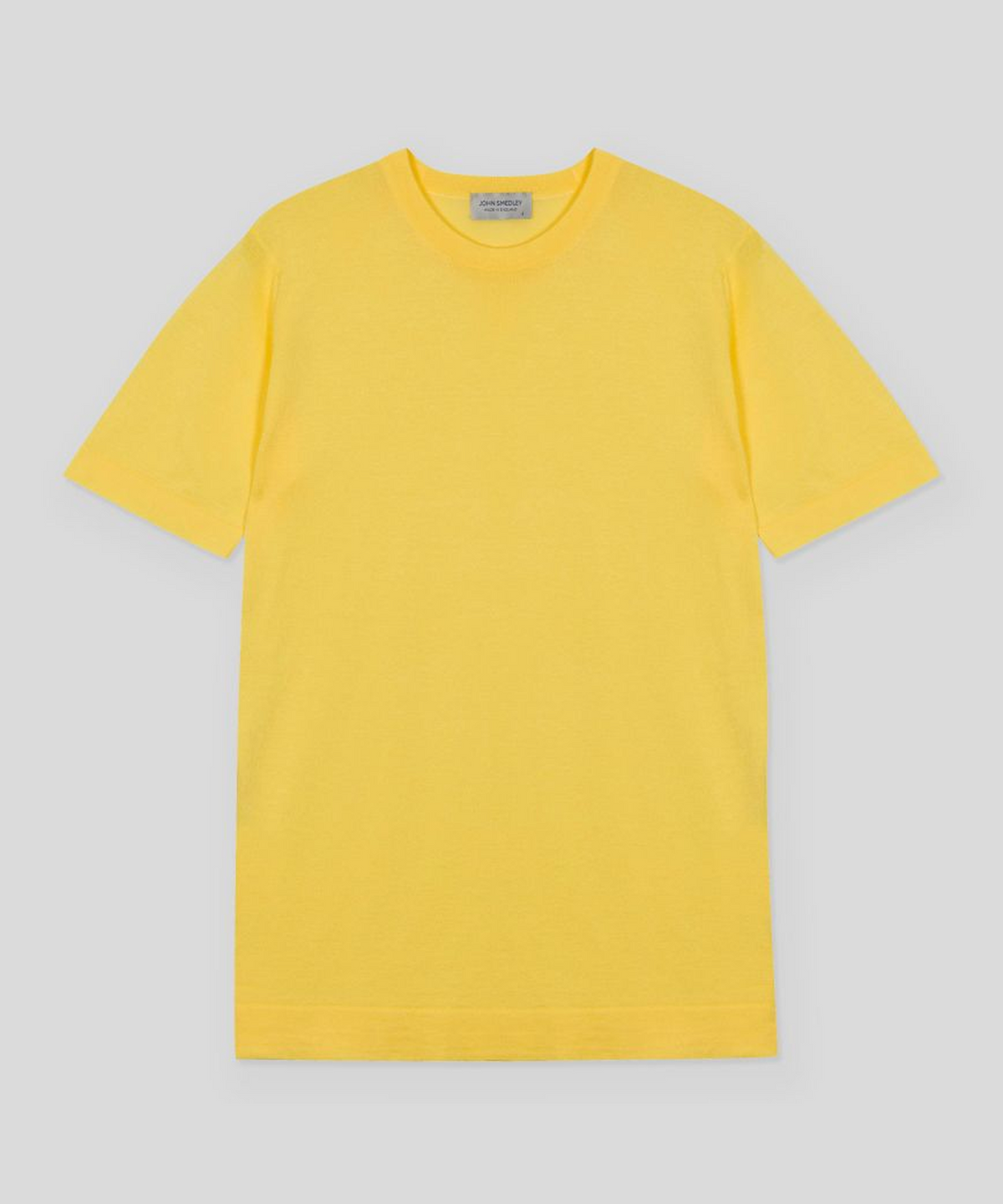 존 스메들리(JOHN SMEDLEY) LORCA Sea Island Cotton Round T-Shirt Seasonal 11 Colors