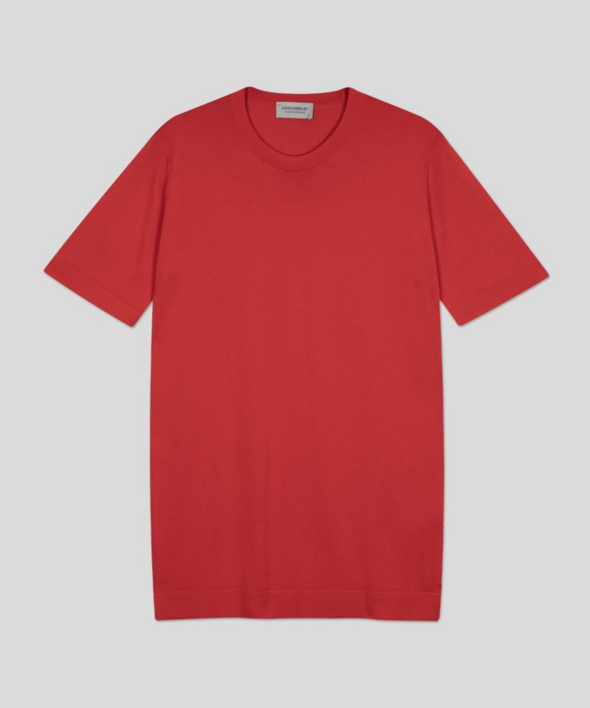 존 스메들리(JOHN SMEDLEY) LORCA Sea Island Cotton Round T-Shirt Heritage One 8 Colors