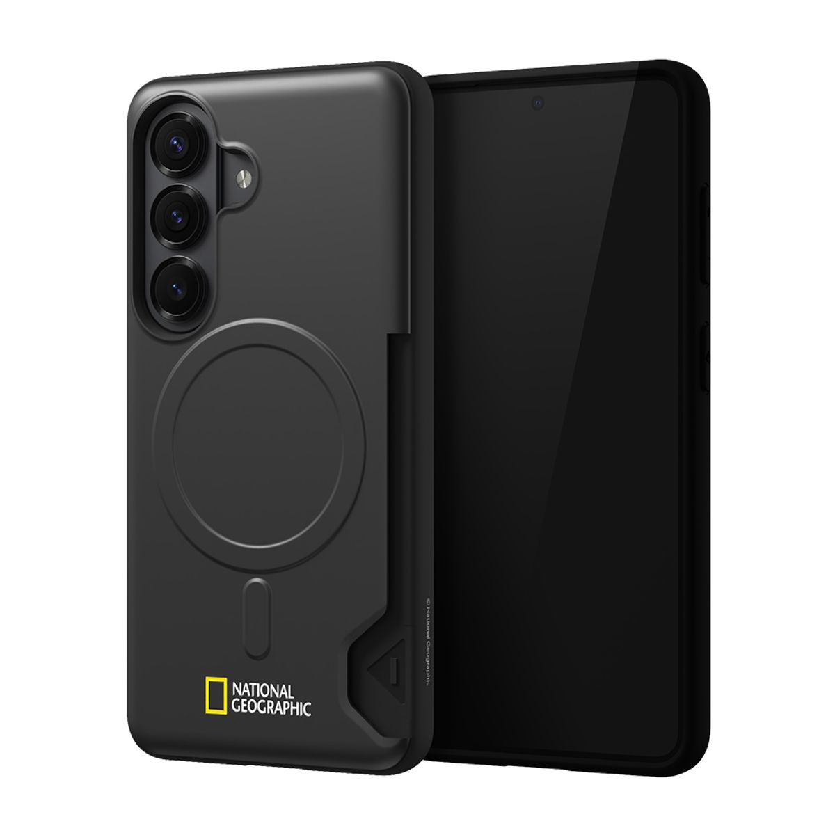 내셔널지오그래픽 모바일(NATIONAL GEOGRAPHIC MOBILE) 갤럭시S26 시리즈 마그네틱 카드 포켓 범퍼 케이스