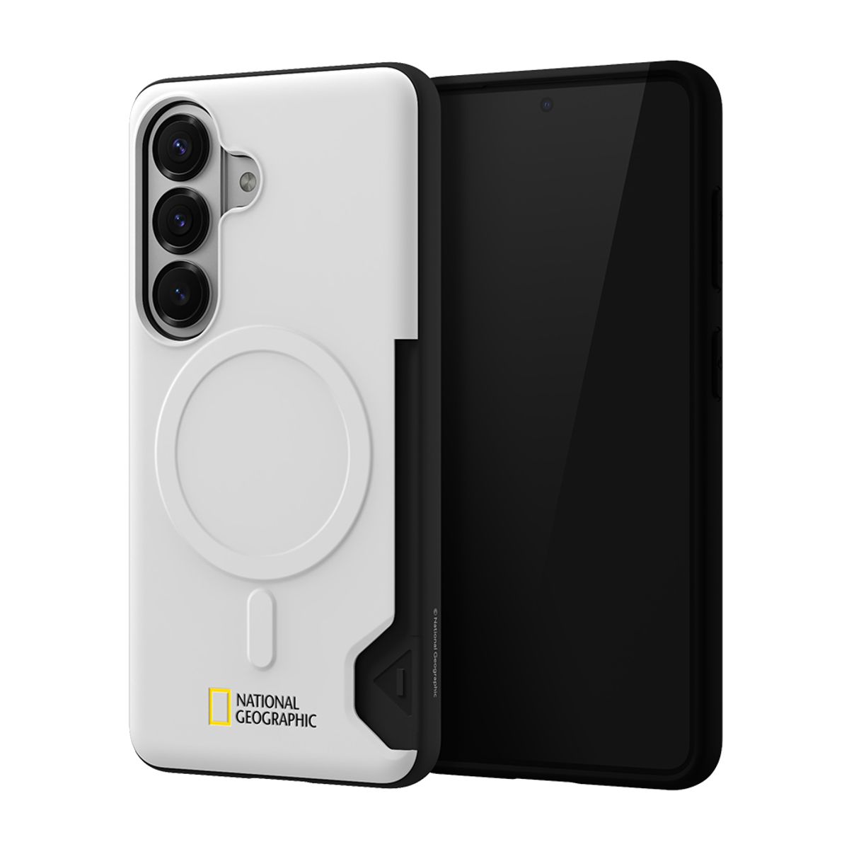 내셔널지오그래픽 모바일(NATIONAL GEOGRAPHIC MOBILE) 갤럭시S26 시리즈 마그네틱 카드 포켓 범퍼 케이스
