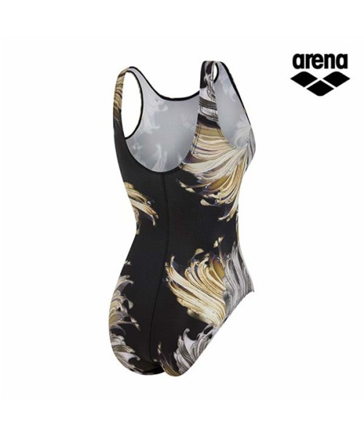 아레나(ARENA) 선웨이브 여성 원피스 U백 A6SL1LO10BLK