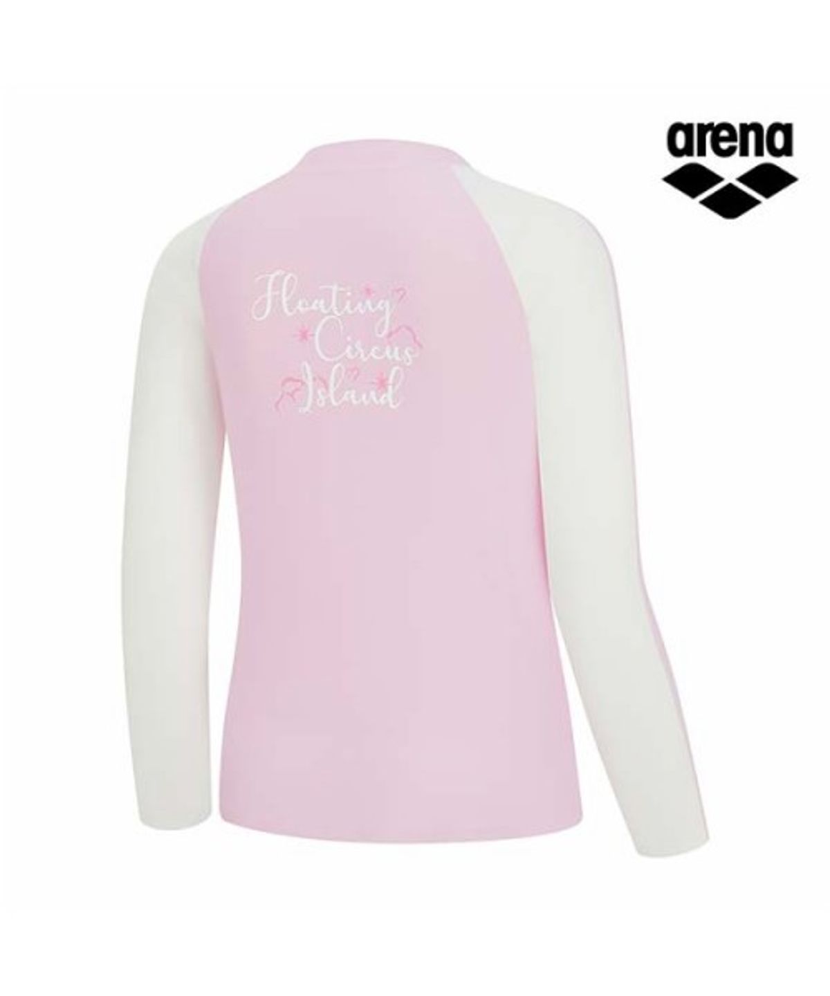 아레나 키즈(ARENA KIDS) 버블 레귤러핏 집업 래쉬가드 A6BG1GC01PNK