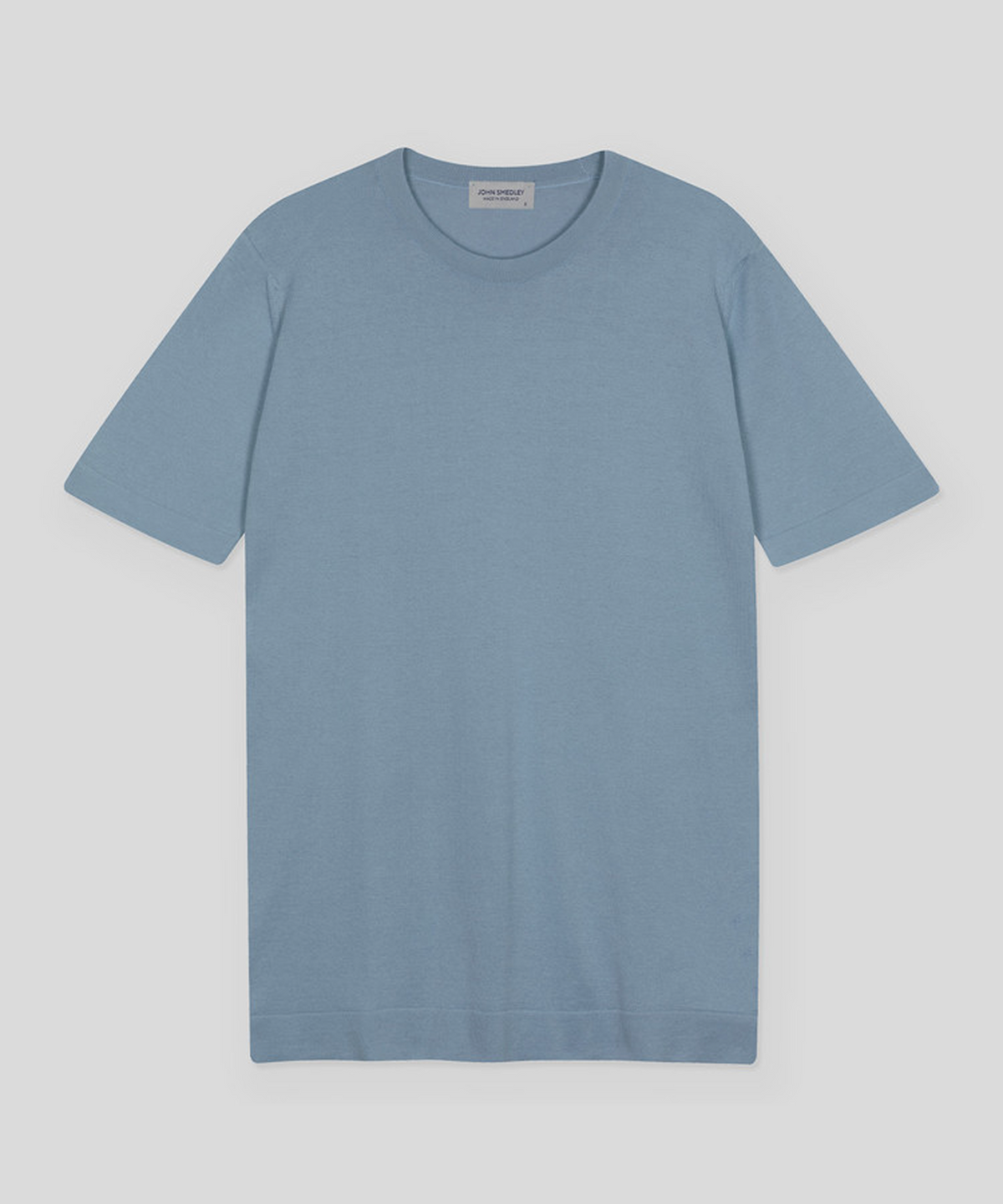 존 스메들리(JOHN SMEDLEY) LORCA Sea Island Cotton Round T-Shirt Heritage Two 13 Colors