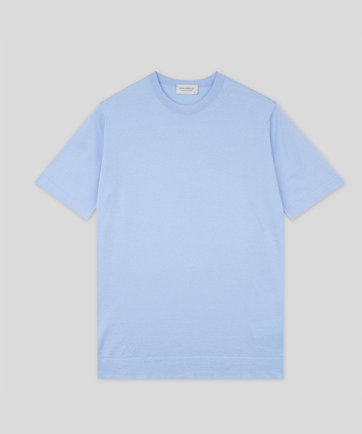 존 스메들리(JOHN SMEDLEY) LORCA Sea Island Cotton Round T-Shirt Heritage Two 13 Colors
