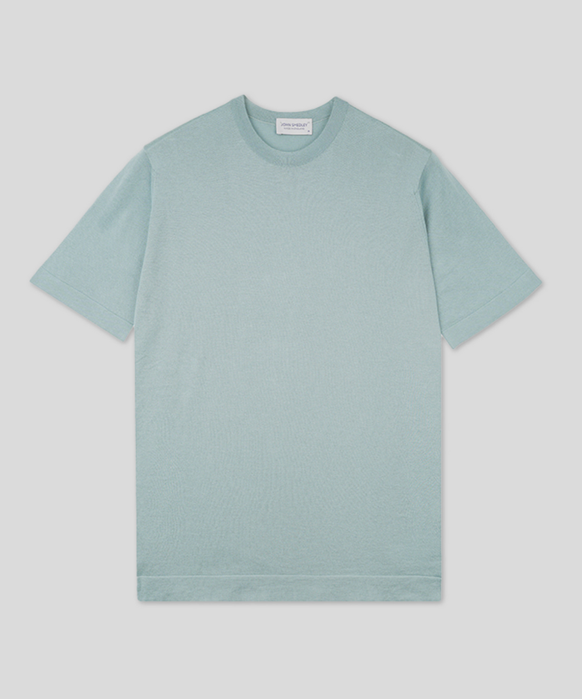 존 스메들리(JOHN SMEDLEY) LORCA Sea Island Cotton Round T-Shirt Heritage Two 13 Colors
