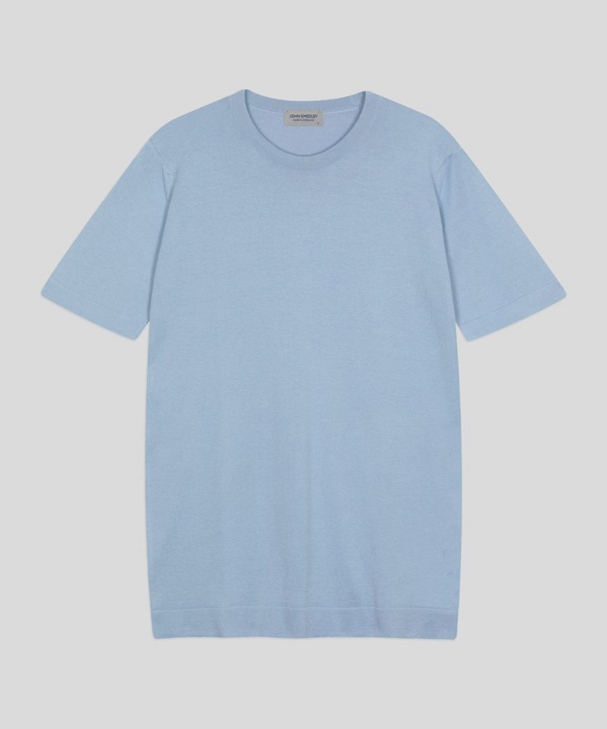 존 스메들리(JOHN SMEDLEY) LORCA Sea Island Cotton Round T-Shirt Heritage Two 13 Colors