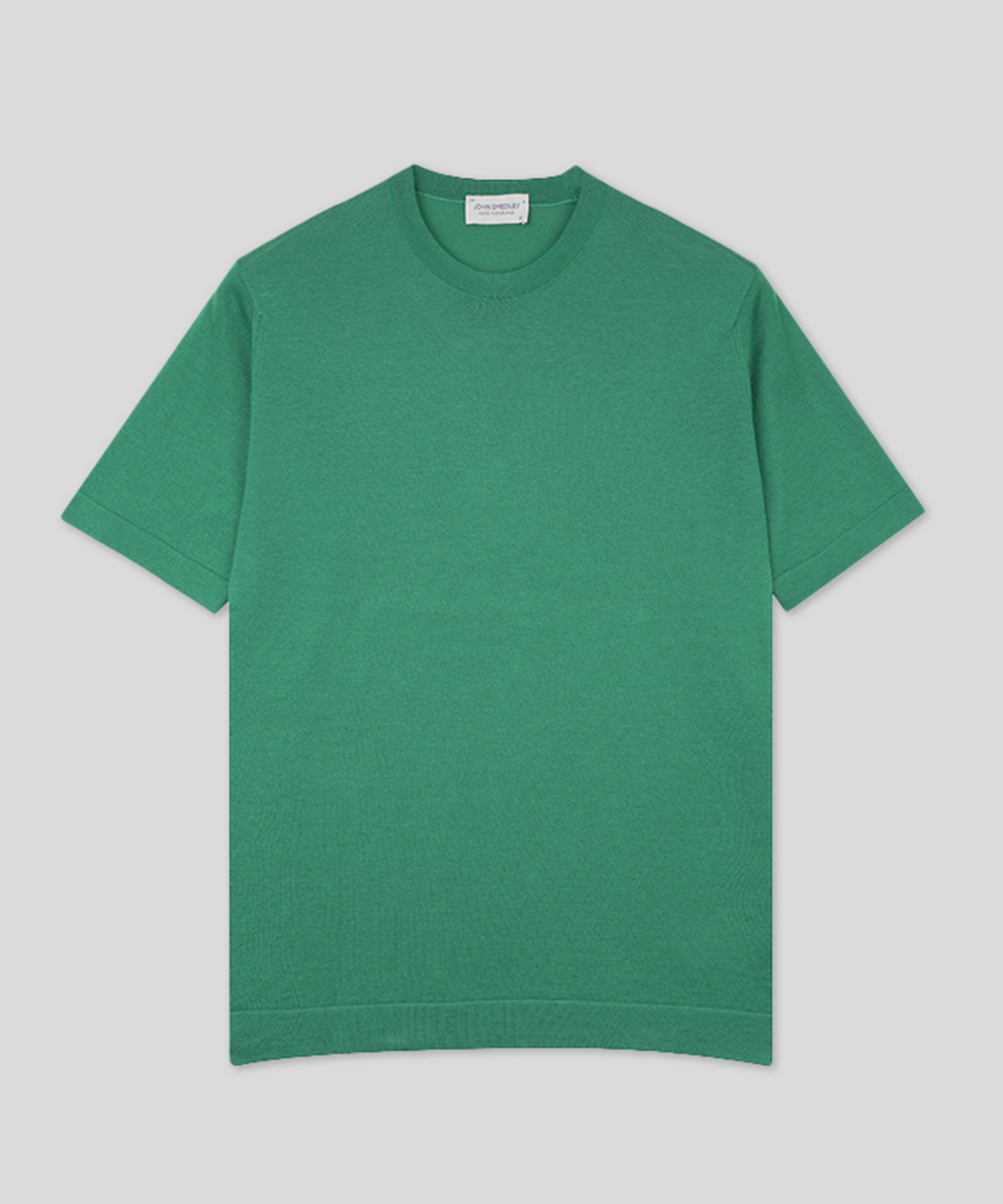 존 스메들리(JOHN SMEDLEY) LORCA Sea Island Cotton Round T-Shirt Heritage Two 13 Colors