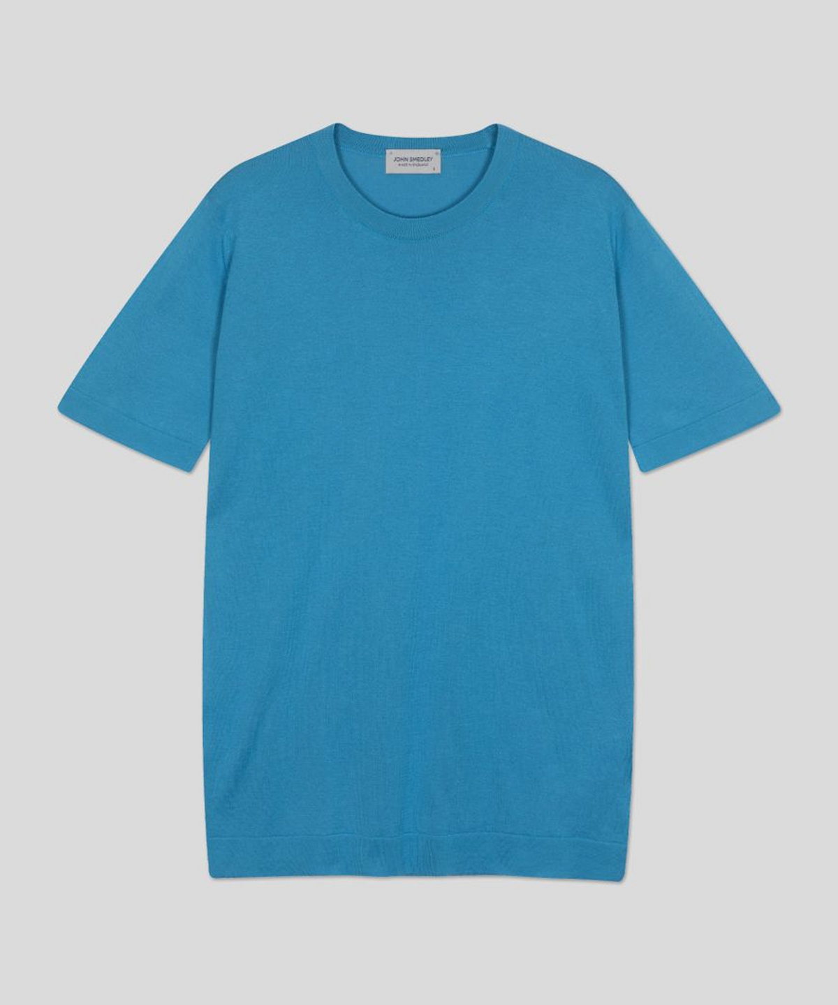 존 스메들리(JOHN SMEDLEY) LORCA Sea Island Cotton Round T-Shirt Heritage Two 13 Colors