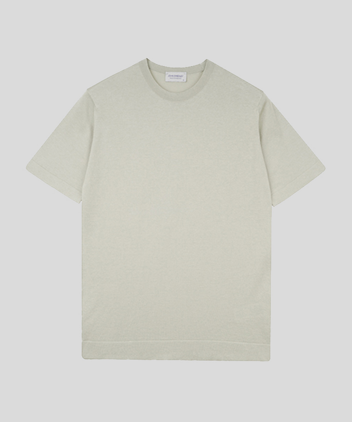 존 스메들리(JOHN SMEDLEY) LORCA Sea Island Cotton Round T-Shirt Heritage Two 13 Colors