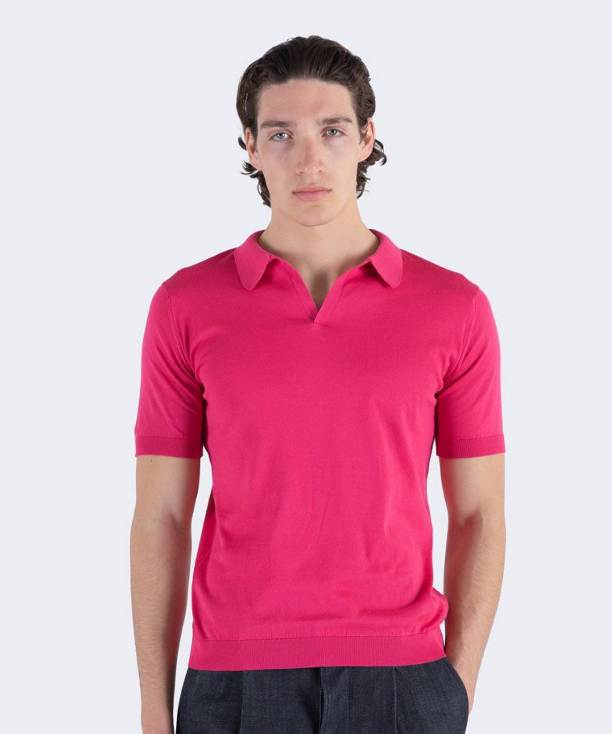 존 스메들리(JOHN SMEDLEY) NOAH Sea Island Cotton Polo Shirt Seasonal 11 Colors