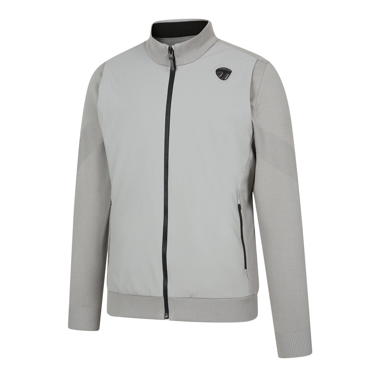 테일러메이드 어패럴(TAYLORMADE APPAREL) 26SS 남성 우븐 하이브리드 집업 니트 가디건 TS6-11HG21-190