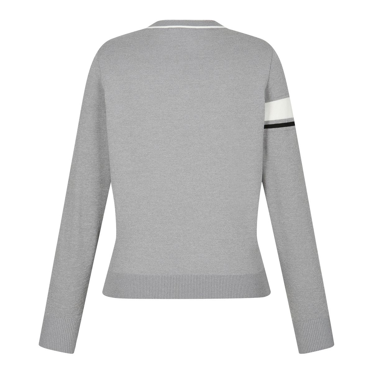 테일러메이드 어패럴(TAYLORMADE APPAREL) 26SS 여성 배색 V넥 니트 가디건 TS6-52HG24-193