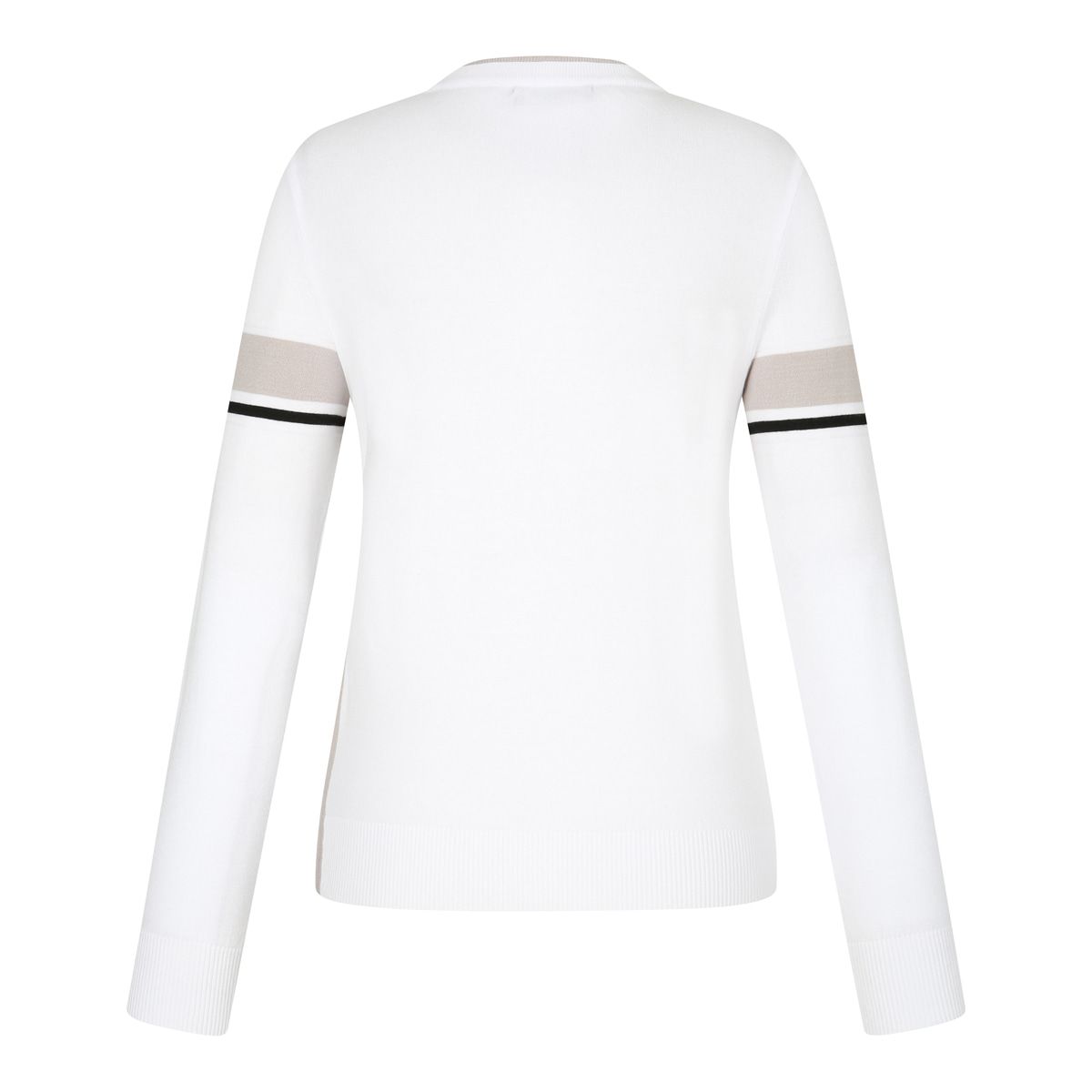 테일러메이드 어패럴(TAYLORMADE APPAREL) 26SS 여성 배색 포인트 니트 TS6-52HG22-100
