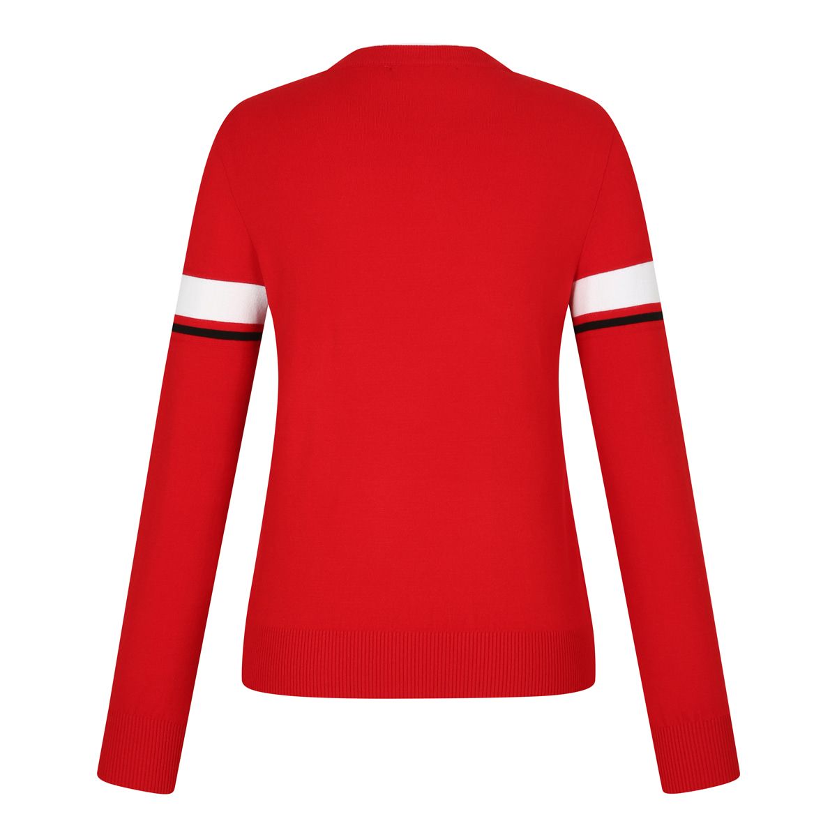테일러메이드 어패럴(TAYLORMADE APPAREL) 26SS 여성 배색 포인트 니트 TS6-52HG22-500