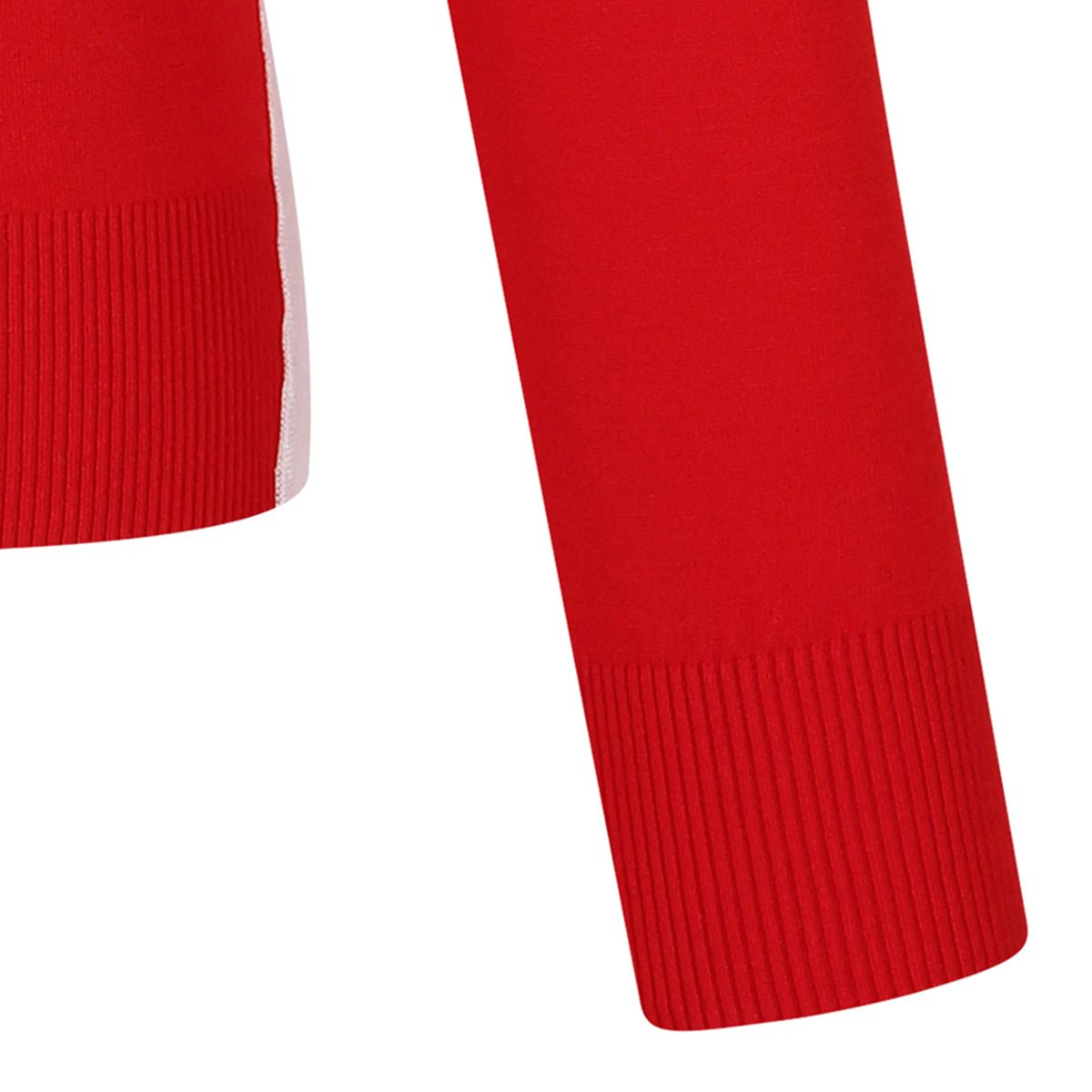 테일러메이드 어패럴(TAYLORMADE APPAREL) 26SS 여성 배색 포인트 니트 TS6-52HG22-500