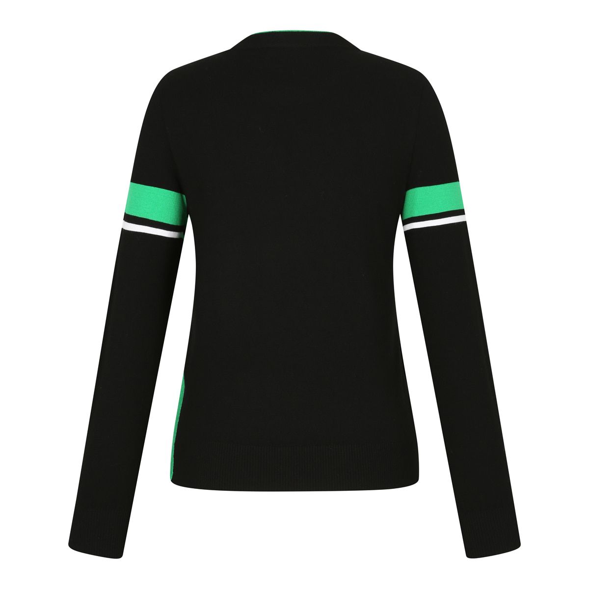 테일러메이드 어패럴(TAYLORMADE APPAREL) 26SS 여성 배색 포인트 니트 TS6-52HG22-199