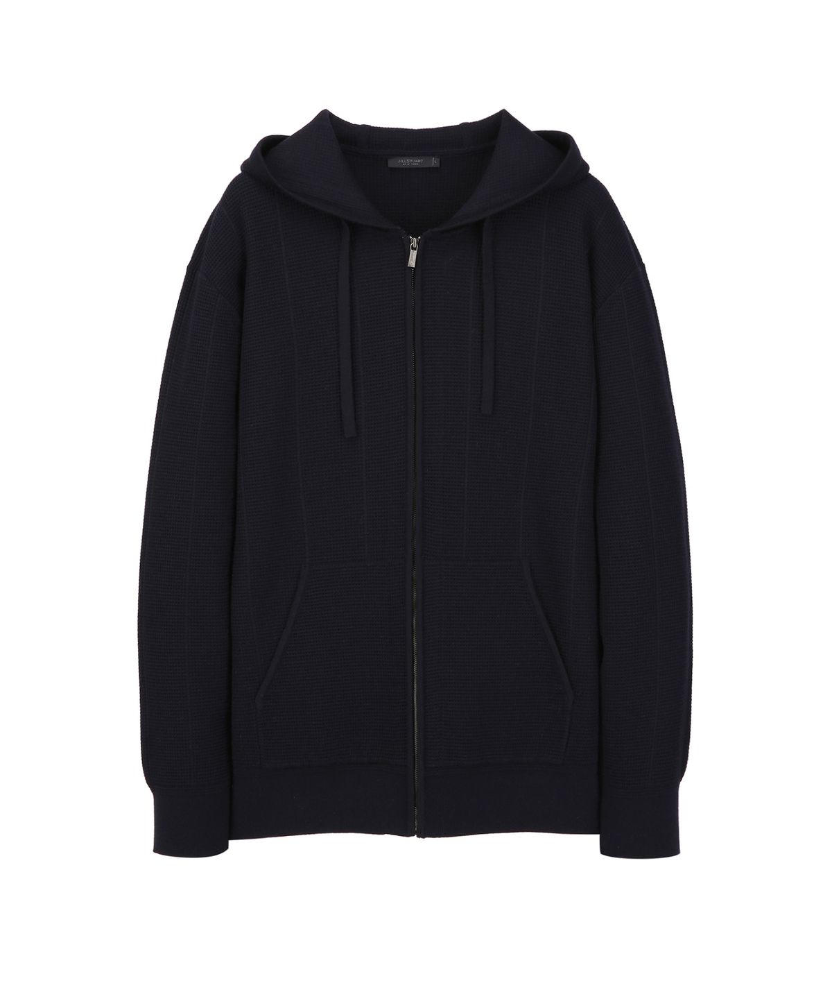 질스튜어트뉴욕 맨(JILLSTUART NEWYORK MEN) 니트 후드 집업 가디건 - 다크네이비(JNSW6A101N3)